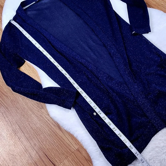 Gaastra Midnight Blue Semi Sheer Duster Cardigan - Picture 8 of 14